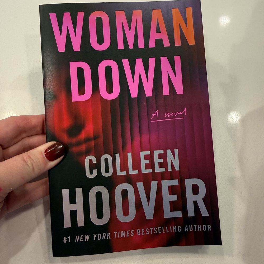 Colleen Hoover Woman Down Paperback Book